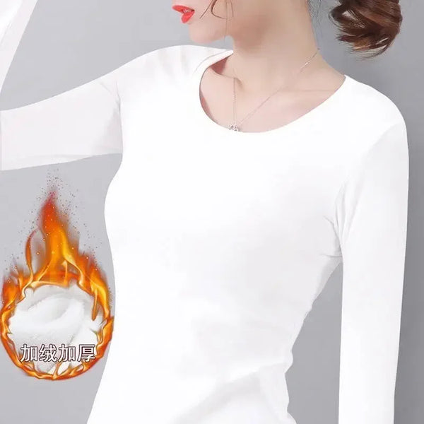 Women's Thermal Turtleneck Long Sleeve Pullover