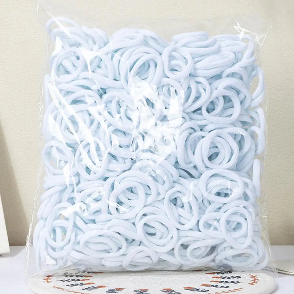 30-200pcs Hair Accessories for Women girl Basic Hair Bands Headband Hair Ropes Ties Ponytail Holder Simple and Fashionable Nylon